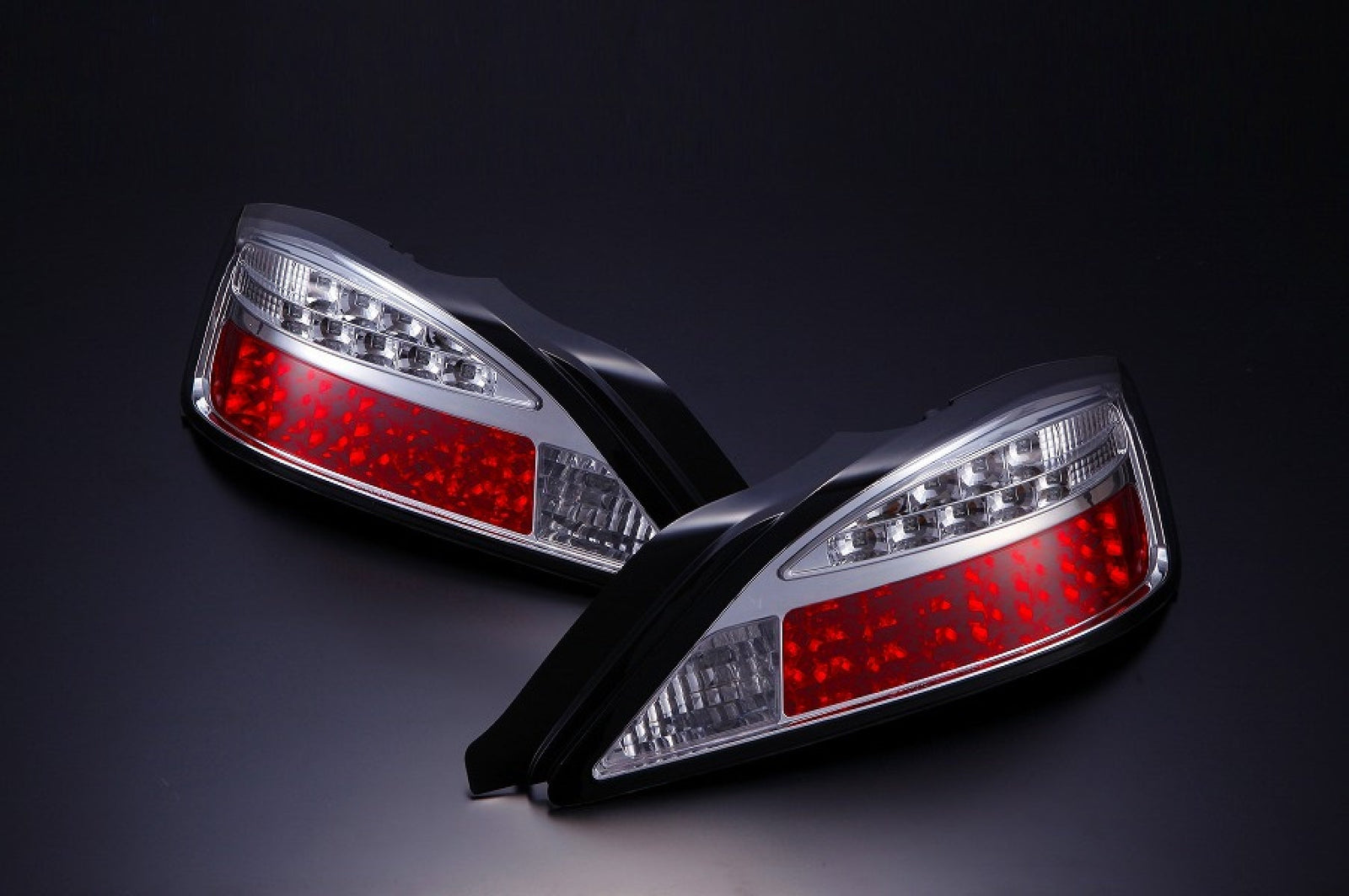 D-MAX LED TAIL LAMP LED WINKER CHROME SET FOR NISSAN SILVIA S15 DML1S15003T2