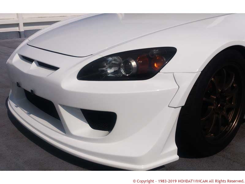 FEEL'S HONDA TWINCAM FRONT WIDE FENDER FRP FOR HONDA S2000 AP2 FEELS-00930