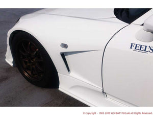 FEEL'S HONDA TWINCAM FRONT WIDE FENDER FRP FOR HONDA S2000 AP1 FEELS-00929