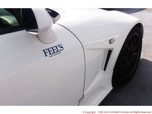 FEEL'S HONDA TWINCAM FRONT WIDE FENDER FRP FOR HONDA S2000 AP2 FEELS-00930