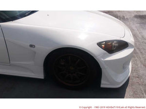 FEEL'S HONDA TWINCAM FRONT WIDE FENDER FRP FOR HONDA S2000 AP1 FEELS-00929