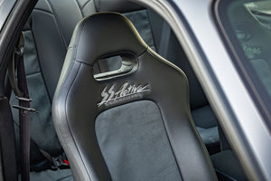 GARAGE ACTIVE ORIGINAL SEAT COVERS PVC X ULTRASUEDE FOR NISSAN SKYLINE GT-R BNR32 GARAGE-ACTIVE-00021