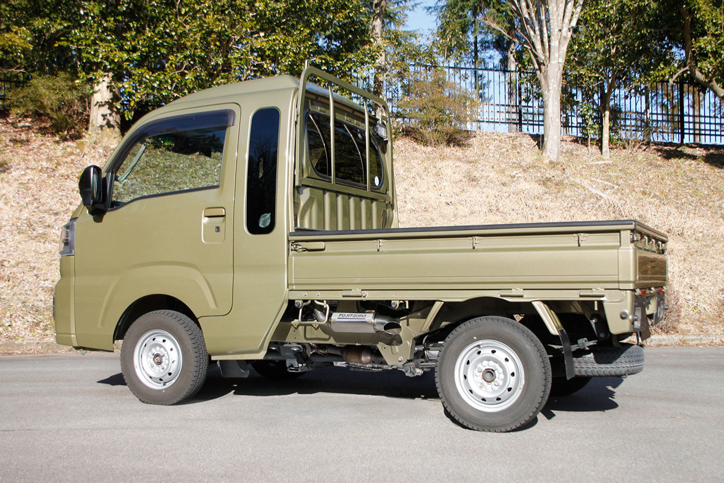 FUJITSUBO A-K EXHAUST FOR DAIHATSU HIJET TRUCK JUMBO 4WD 2021 MINOR CHANGE S510P 740-71805