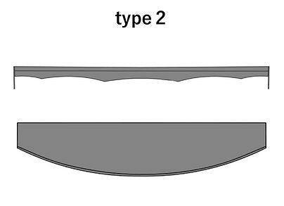 SS CRAFT GREYHOUND GT WING TYPE 2 STAY B WING 1710MM BASE 1120MM FRP SS-CRAFT-00127