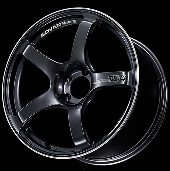 YOKOHAMA ADVAN RACING TC-4 18X9.0J +35 5X114.3 RACING GUN METALLIC RING (GMR) FOR  YOKOHAMA-ADVAN-00021