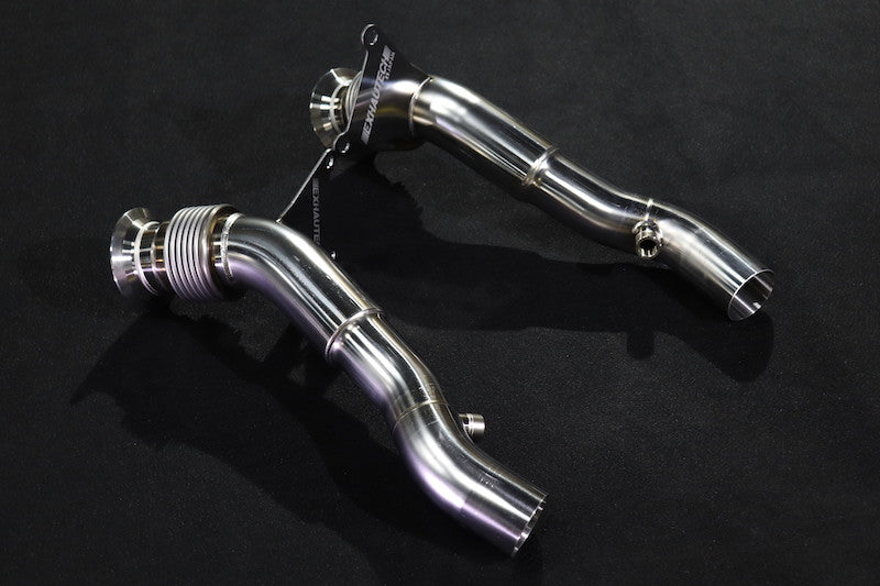 EXHAUSTTECH-JAPAN CATALYZER STRAIGHT PIPE FOR FERRARI 458 ITALIA SPIDER EXHAUSTTECH-JAPAN-00003
