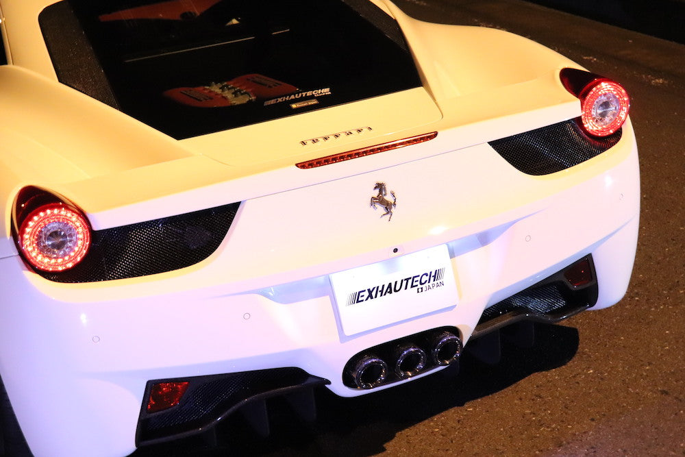 EXHAUSTTECH-JAPAN CATALYZER STRAIGHT PIPE FOR FERRARI 458 ITALIA SPIDER EXHAUSTTECH-JAPAN-00003