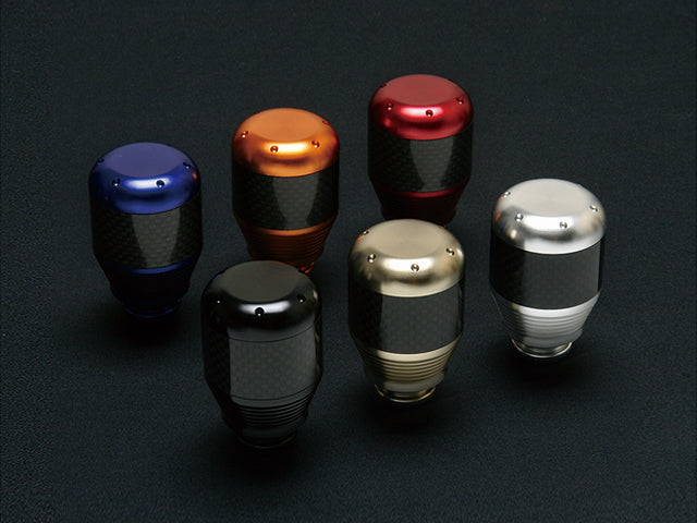 REVOLUTION DRY CARBON AUTOMATIC SHIFT KNOB (FOR AT VEHICLES) BLUE FOR TOYOTA 86 SUBARU BRZ ZN6 ZC6 RZN6-DACN-BLUE