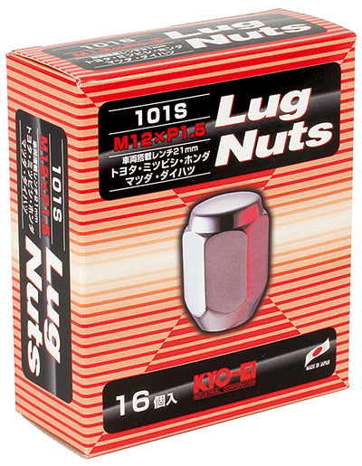 KYO-EI LUG NUT 16PCS (M12xP1.5) 101S-16P