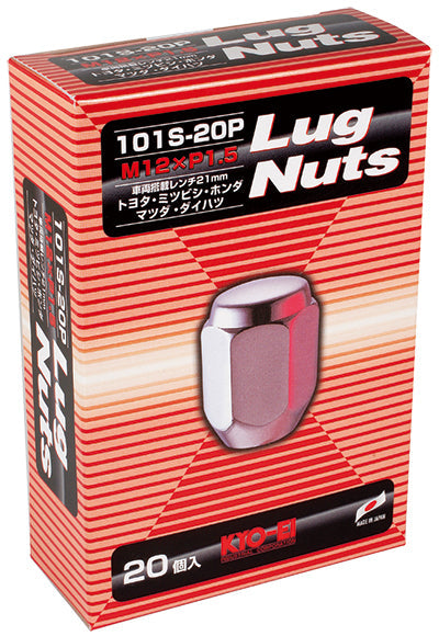 KYO-EI LUG NUT 20PCS (M12xP1.5) 101S-20P