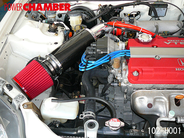 ZERO1000 POWER CHAMBER T-2 RED For HONDA INTEGRA DC1 102-H001