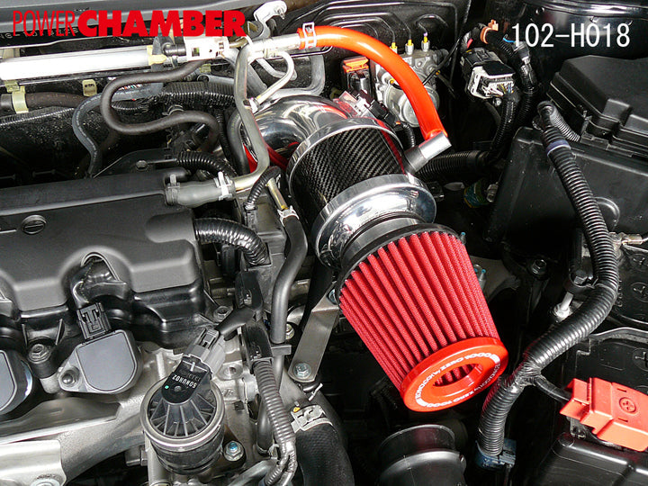 ZERO1000 POWER CHAMBER T-2 RED For HONDA STREAM RN6 102-H018