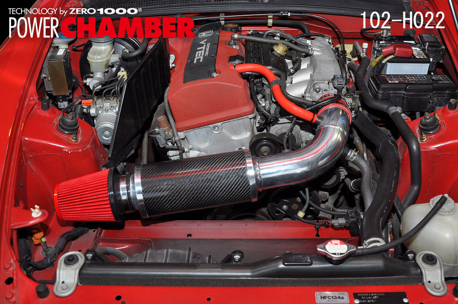 ZERO1000 POWER CHAMBER T-2 RED For HONDA S2000 AP1 102-H022