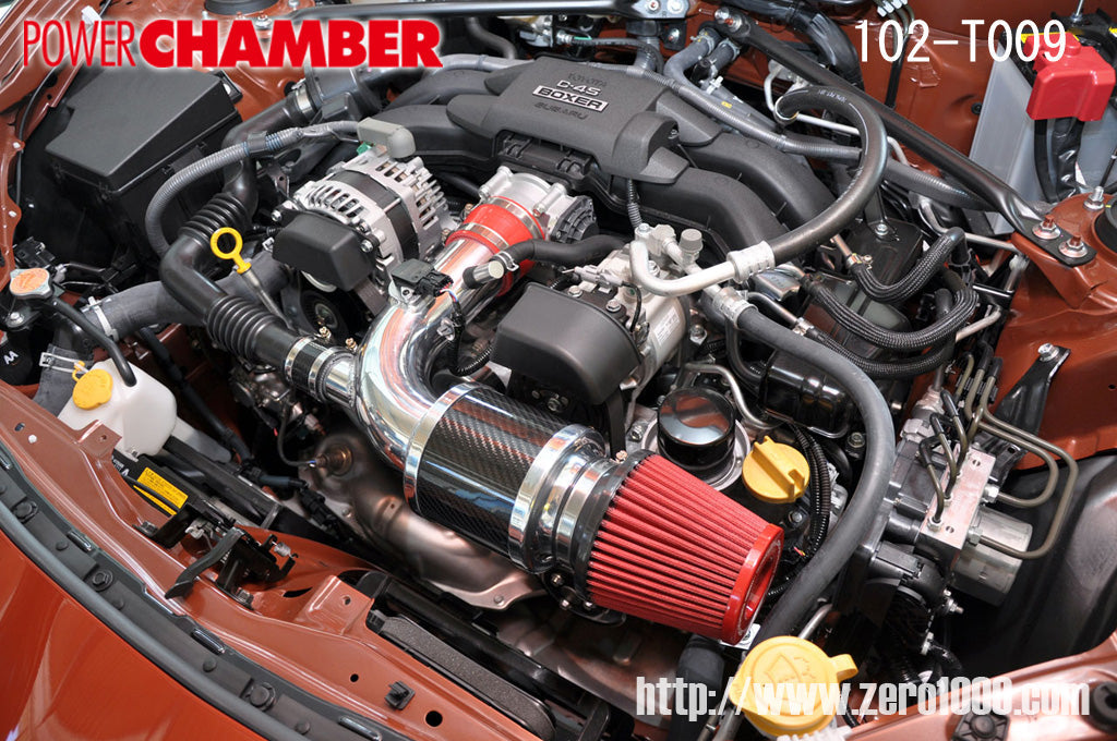 ZERO1000 POWER CHAMBER T-2 RED For TOYOTA 86 ZN6 102-T009