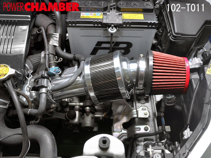 ZERO1000 POWER CHAMBER T-2 RED For TOYOTA VITZ RS NCP91 102-T011