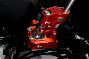 M&M HONDA SHORT SHIFTER ASSEMBLY RED COLOR HYBRID RACING FOR CIVIC FK8 FK7 00111-FK8-HR01R