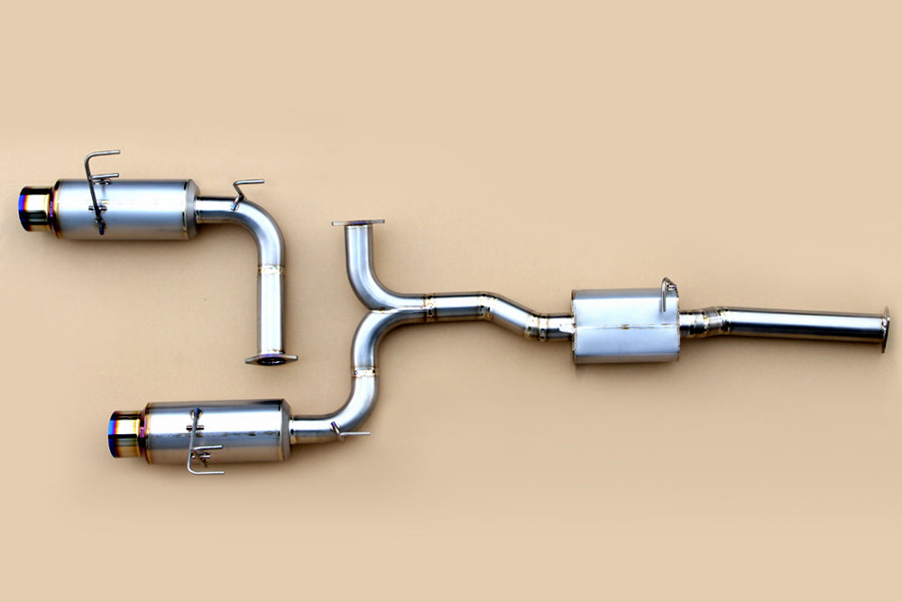 M&M HONDA SUPER TITANIUM EXHAUST VERSION 2 TYPE TWIN 70-115Φ FOR S2000 AP1 AP2 00500-AP1-M002-70-115W