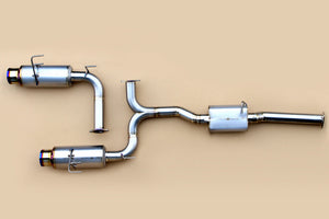 M&M HONDA SUPER TITANIUM EXHAUST VERSION 2 TYPE TWIN 70-115Φ FOR S2000 AP1 AP2 00500-AP1-M002-70-115W