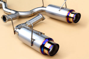 M&M HONDA SUPER TITANIUM EXHAUST VERSION 2 TYPE TWIN 70-115Φ FOR S2000 AP1 AP2 00500-AP1-M002-70-115W