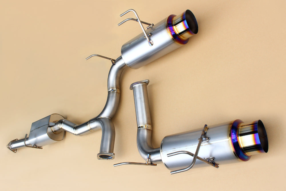 M&M HONDA SUPER TITANIUM EXHAUST VERSION 2 TYPE TWIN 70-115Φ FOR S2000 AP1 AP2 00500-AP1-M002-70-115W