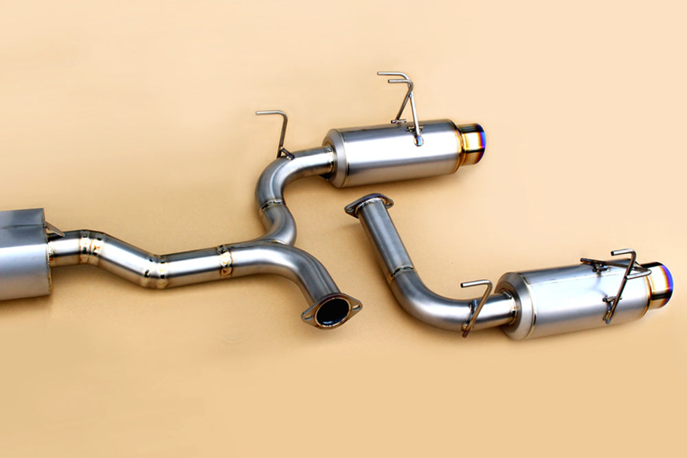 M&M HONDA SUPER TITANIUM EXHAUST VERSION 2 TYPE TWIN 70-115Φ FOR S2000 AP1 AP2 00500-AP1-M002-70-115W