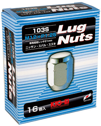 KYO-EI LUG NUT 16PCS (M12xP1.25) 103S-16P