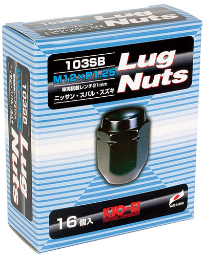 KYO-EI LUG NUT 16PCS (M12xP1.25) 103SB-16P
