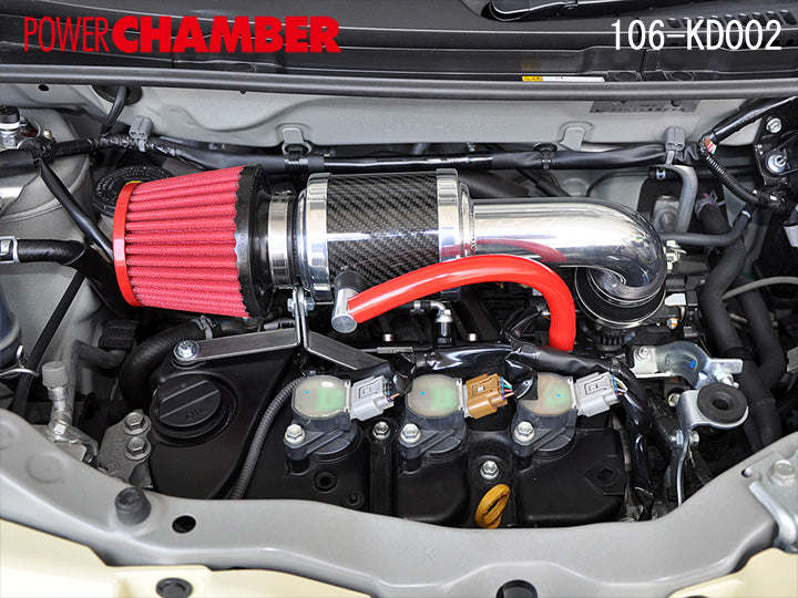 ZERO1000 POWER CHAMBER K RED For SUBARU PLEO L275F 106-KD002