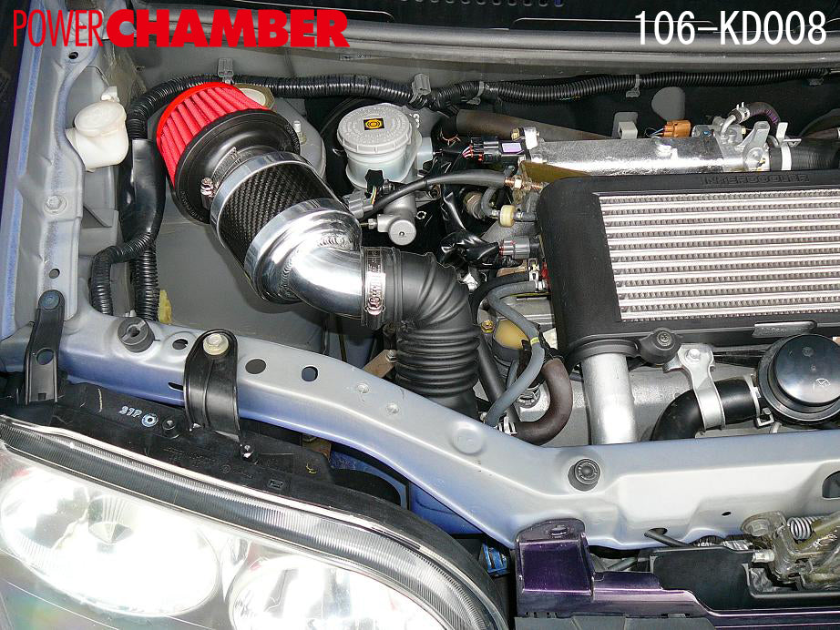ZERO1000 POWER CHAMBER K RED For DAIHATSU MOVE CUSTOM R L150S 106-KD008