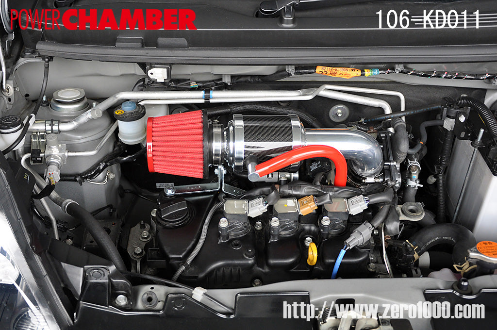 ZERO1000 POWER CHAMBER K RED For DAIHATSU MOVE CONTE CUSTOM L575S 106-KD011