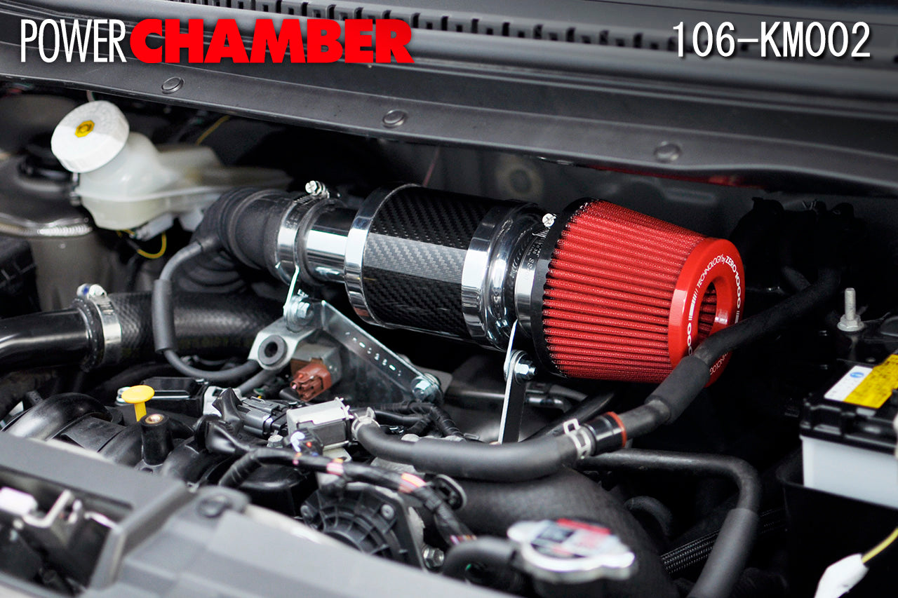 ZERO1000 POWER CHAMBER K RED For MITSUBISHI EK SPACE CUSTOM B11A 106-KM002