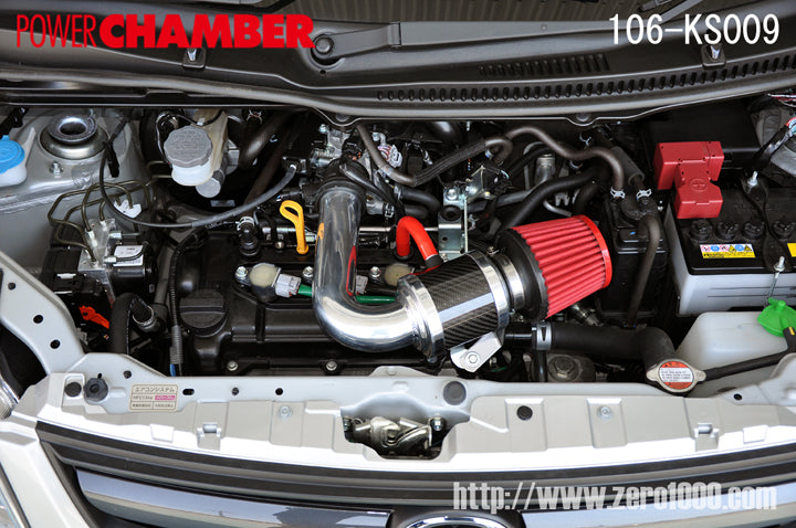 ZERO1000 POWER CHAMBER K RED For SUZUKI WAGON R STINGRAY MH23S 106-KS009