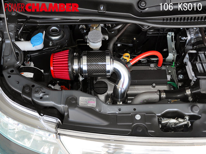 ZERO1000 POWER CHAMBER K RED For SUZUKI WAGON R MH23S 106-KS010