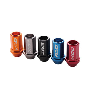 RAYS DURA-LOCK&NUT L42 STRAIGHT M12X1.5 GM (GUNMETAL) 74020001004GM