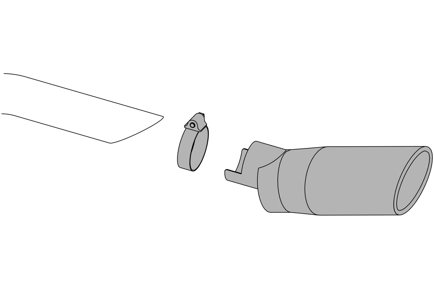 FUJITSUBO FINISHER FOR PRIUS ZVW30 35 109-10031