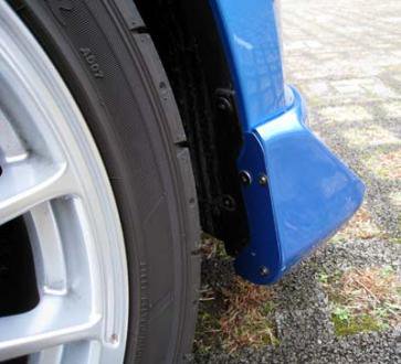 SEEKER FRP FRONT HALF SPOILER DEEP VIOLET PEARL FOR HONDA FIT GE  16000-GE8-AF2
