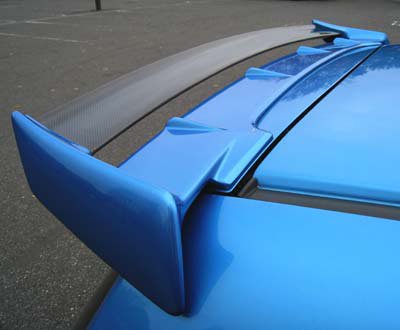 SEEKER 2-PIECE REAR WING SKY METALLIC FOR HONDA FIT GE  16020-GE8-002