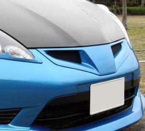 SEEKER FRP FRONT GRILL BLACK PEARL FOR HONDA FIT GE  16010-GE8-F02