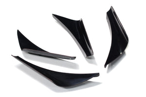 M&M HONDA FRONT TWIN CANARD FOR WIDE BODY KIT FOR CIVIC FD2 FD1 01010-FD2-MR04