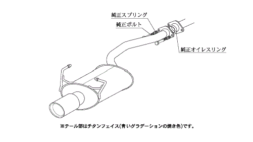 KAKIMOTO RACING EXHAUST CLASS KR FOR HONDA VEZERU HYBRID RU4  H71397