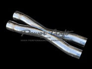 POWER CRAFT HYBRID EXHAUST MUFFLER SYSTEM TITAN TAIL WITH BLACK TAIL FOR FERRARI F12 TDF P-FE1030101-BKT