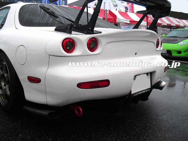 RE-AMEMIYA REAR LED TAIL LAMP FINISHER FRP FOR MAZDA RX-7 FD3S D0-022030-215