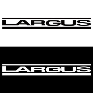 LARGUS CUTTING STICKER (B TYPE) 200MM X 26MM 1 SHEET WHITE FOR  01011293009-QQ