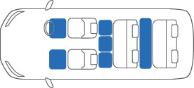 KARO SISAL BLUE WHITE FLOOR MATS FOR FIAT Doblo K9FYH01L SISAL-4585-BLUE-WHITE
