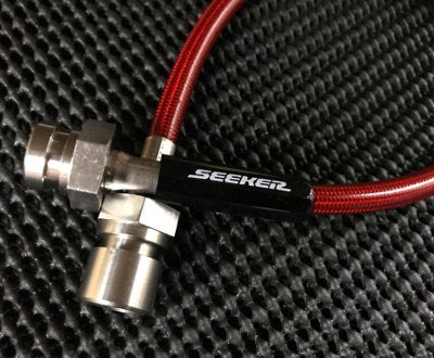 SEEKER RED COAT STAINLESS MESH CLUTCH LINE FOR HONDA CIVIC FK8  12900-FK8-000