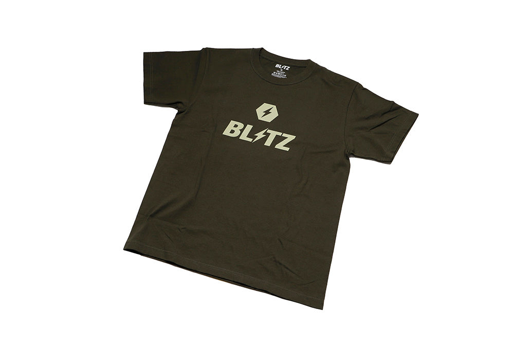 BLITZ WEAR HEXAGON TEE T-SHIRT ARMY GREEN M 13574