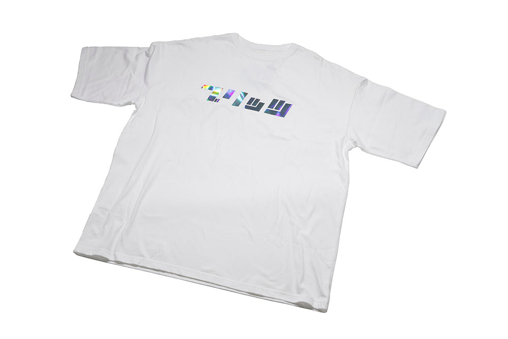 BLITZ KATAKANA AURORA TEE T-SHIRT WHITE L 13579