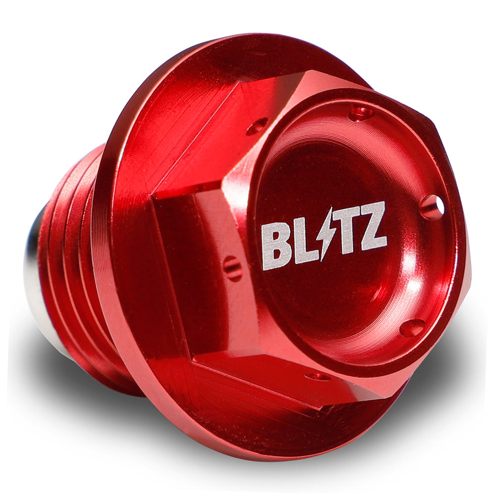 BLITZ OIL DRAIN PLUG M14-P1.5 RED FOR HONDA MAZDA MITSUBISHI SUZUKI 13732	