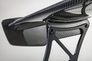 KONDO-ENGINEERING TAKUMI PROJECT GT WING SIDE MOUNT 1410MM HIGH MOUNT TYPE 250MM H-CFRP CLEAR COATED FOR SUBARU WRX STI S4 BRZ ZD8 TOYOTA GR86 ZN8 KONDO-ENGINEERING-00002