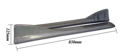 CAR MAKE T&E SIDE UNDER CANARD (LARGE) FRP (PAINTING REQUIRED) FOR  CARMAKETE-02044